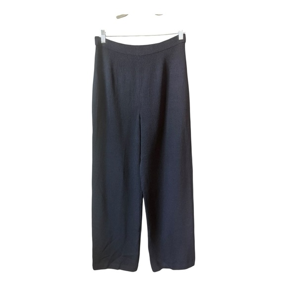 St.John Black Santana Knit Beaded Suit Set Including Longline Blazer and Pants - Picture 4 of 16